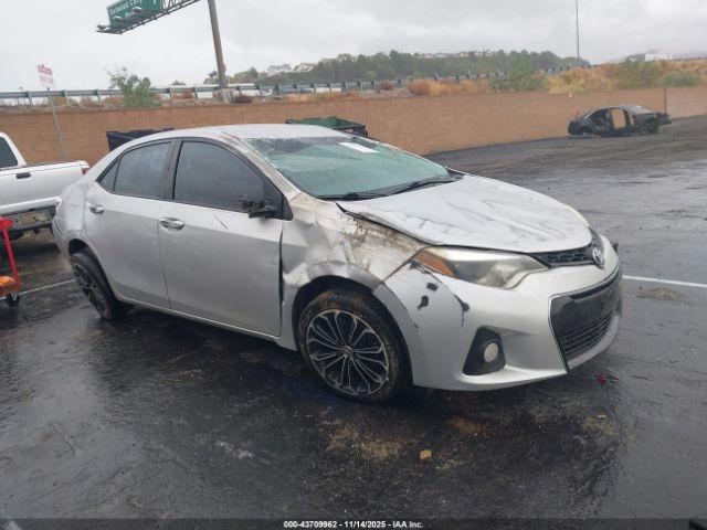  Salvage Toyota Corolla