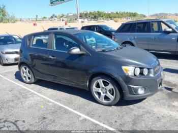  Salvage Chevrolet Sonic