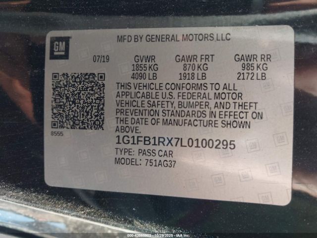 Chevrolet Camaro Rwd  1lt Image 4