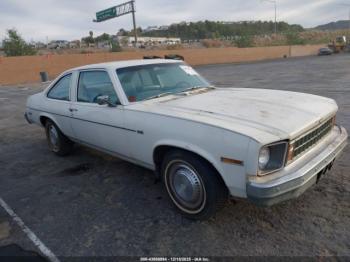  Salvage Chevrolet Nova