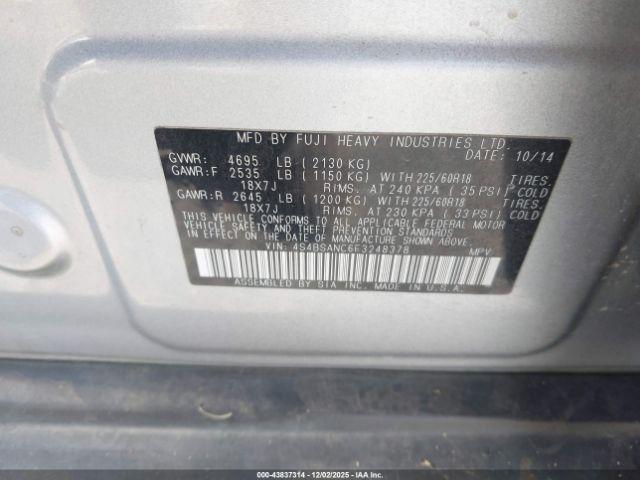 Subaru Outback 2.5i Limited Image 16