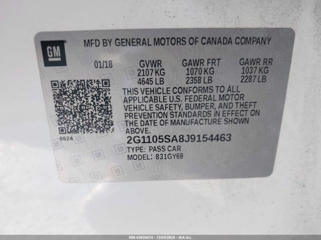 Chevrolet Impala 1lt Image 13