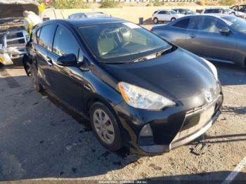  Salvage Toyota Prius c