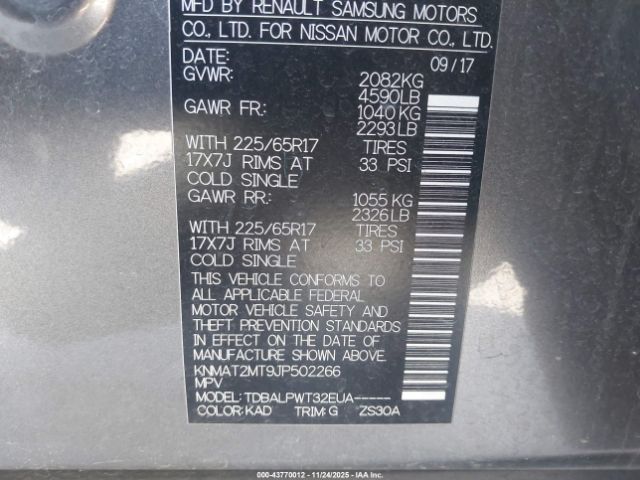 Nissan Rogue S Image 6