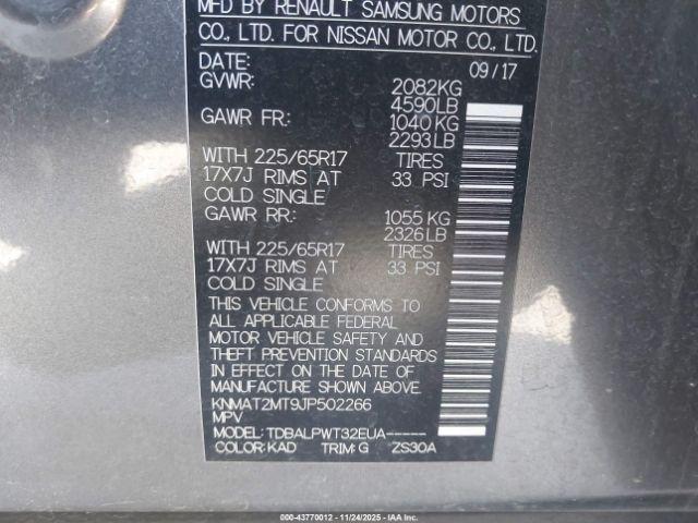 Nissan Rogue S Image 6