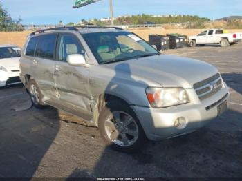  Salvage Toyota Highlander