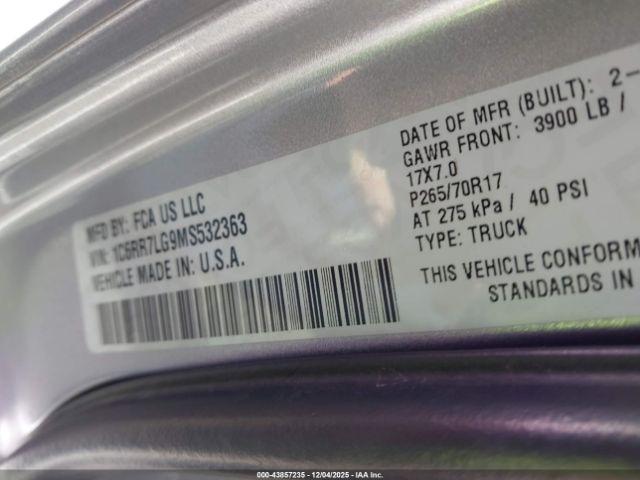 Ram 1500 Slt  4x4 5'7 Box Image 6