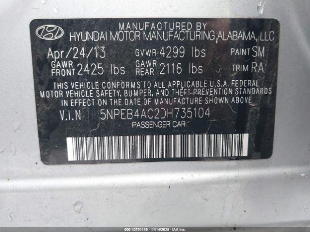 Hyundai SONATA Gls Image 6
