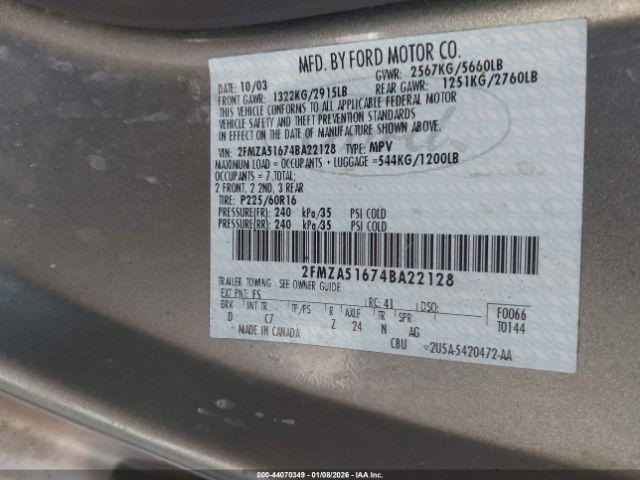 Ford Freestar Se Image 9